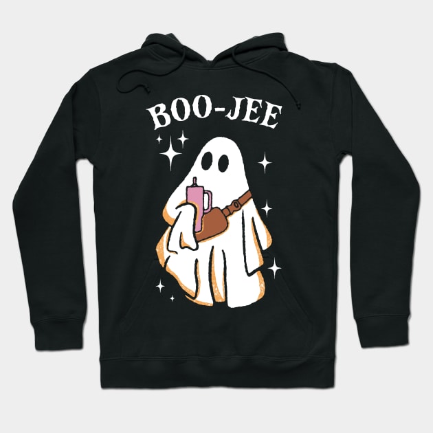 Funny Boo-Jee Spooky Season Ghost Halloween Hoodie by maddude